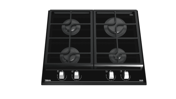 TEKA GZC 64300 XBA BK PLACA CRISTAL NEGRO GAS BUTANO 60CM 4 FUEGOS ExactFlame - 3