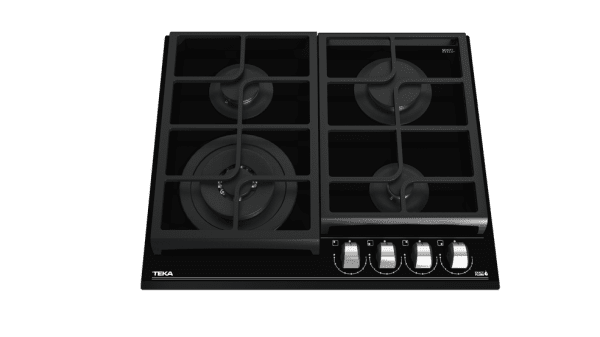TEKA GZC 64320 XBA BK PLACA CRISTAL NEGRO GAS BUTANO 60CM 4 FUEGOS ExactFlame - 3
