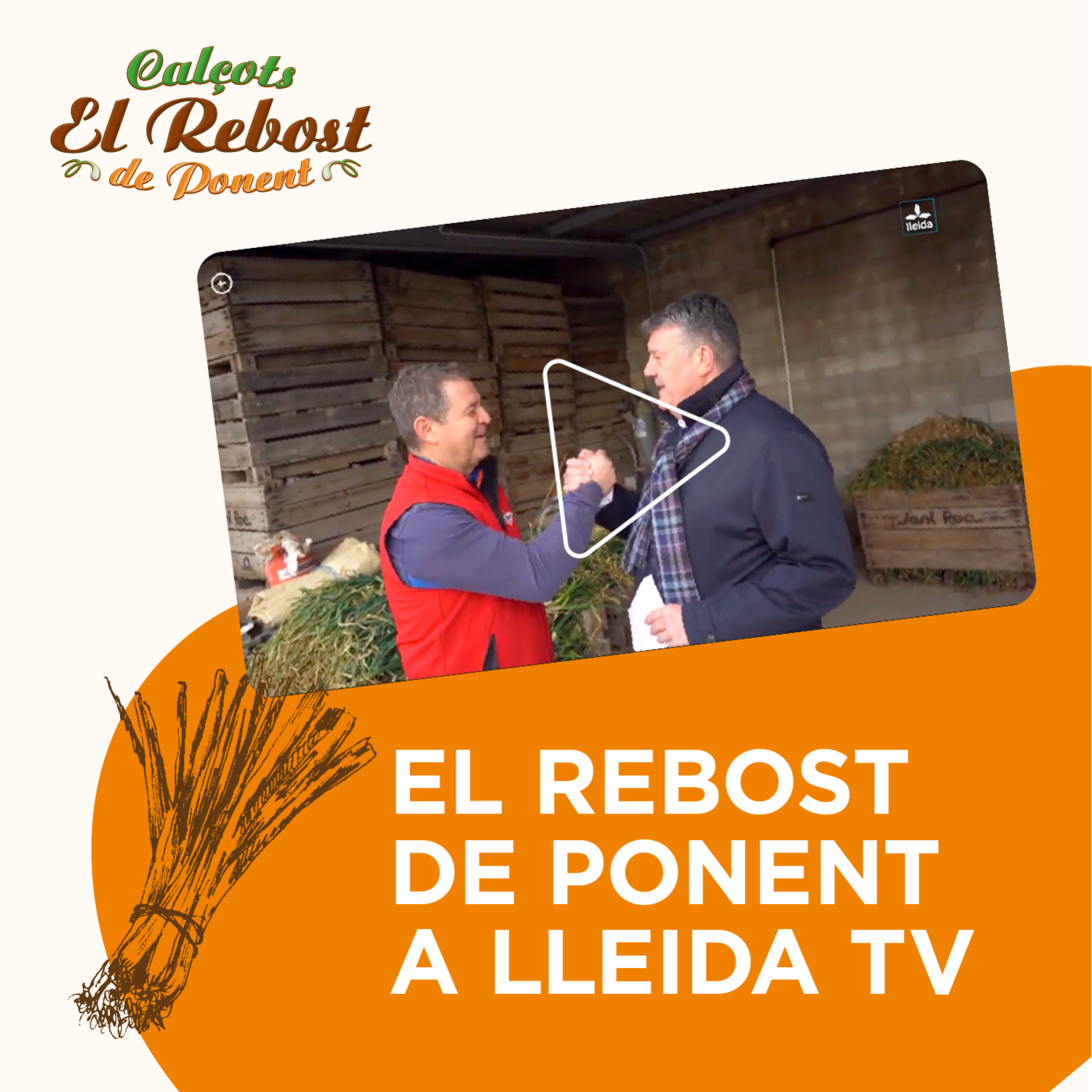 EL REBOST DE PONENT A LLEIDA TV: DESCOBRINT ELS SECRETS DELS NOSTRES CALÇOTS