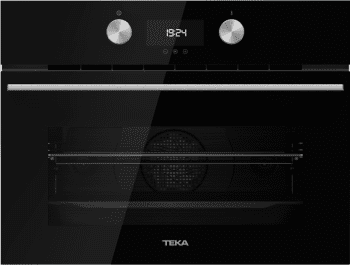 TEKA HLC 8400 BK Horno Compacto Multifunción Cristal Negro 45cm | Hydroclean | A+