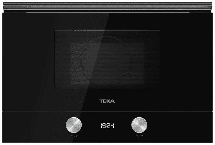 Microondas Integrable Teka ML 8220 BIS LBK | Cristal Negro | 850w | Grill a 1200 W | 22L