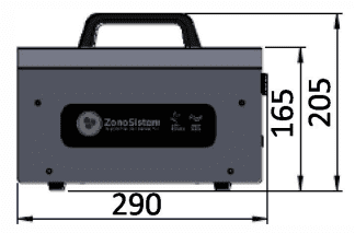Generador de Ozono Cañon 8000 Mg/h