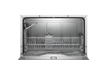 Lavavajillas Compacto Bosch SKS62E32EU Blanco de 55 cm, para 6 servicios | Motor EcoSilence  | Serie 4 | Clase F - 2