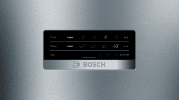 Bosch KGN49XIEP Frigorífico combi en Acero Inoxidable Antihuellas | 203 x 70 cm | No Frost | E | Serie 4 - 5