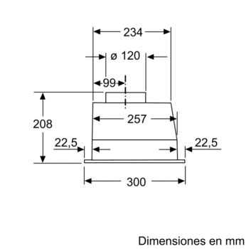 Grupo Filtrante Balay 3BF263NX en color Gris Metalizado, de 53cm a 302 m³/h | Clase D - 7