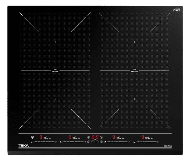 Placa de Inducción Teka IZF 64600 BK MSP (Ref. 112500035) | 60 cm | 6 zonas - 4 + 2 Flex combinadas