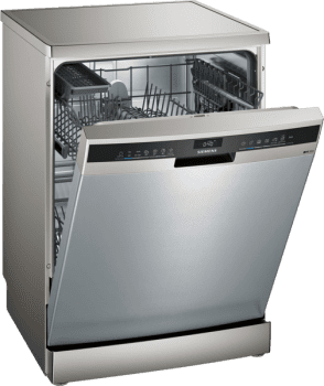 Lavavajillas Siemens SN23HI60AE Inox de 60 cm para 13 servicios | Función varioSpeed+ | WiFi Home Connect | Clase D | iQ3000 - 1