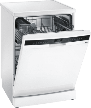 Lavavajillas Siemens SN23HW60AE Blanco de 60 cm para 13 servicios | Función varioSpeed+ | WiFi Home Connect | Clase A++ | iQ300
