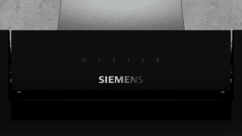 Campana de Pared Decorativa Siemens LC87KEM60 Negra de 80 cm con una potencia de 669 m³/h | Motor iQdrive Clase B | iQ300 - 2