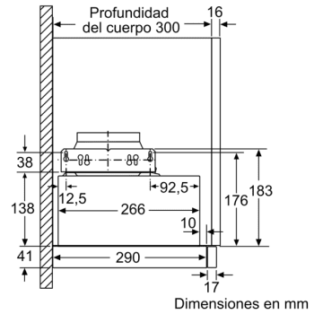 Campana Telescópica Extraíble Siemens LI64MB521 en Plata Metalizado de 60 cm con una potencia de 389 m³/h | Motor iQdrive Clase B | iQ100 - 4