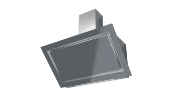 Campana decorativa vertical Teka DLV 98660 TOS (112930033) en Cristal Gris, de 90cm a 696 m³/h | Función FreshAir  | Clase A+ - 7