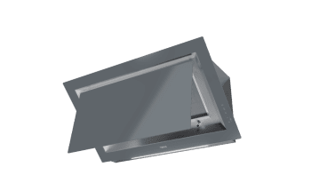 Campana decorativa vertical Teka DLV 98660 TOS (112930033) en Cristal Gris, de 90cm a 696 m³/h | Función FreshAir  | Clase A+ - 9