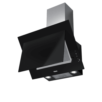 Campana decorativa vertical Teka DVT 68660 TBS (112930039) en Cristal Negro, de 60cm a 698 m³/h | Sistema aspiración Dual y Perimetral "Contour"  | Clase A+ - 7