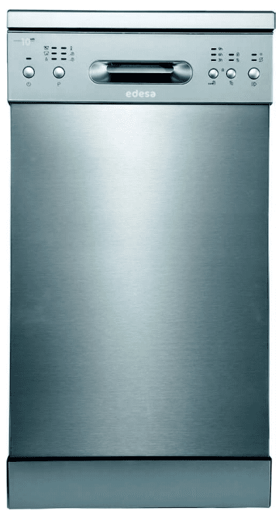 ✓ Lavavajillas Edesa EDW-4610 X Inox, de 45 cm, para 10 servicios