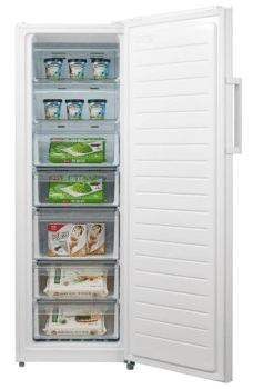 Congelador Vertical Edesa EZS-1732 NF WH Blanco de 172 x 59.5 cm con 232 L y tecnología No Frost | Clase E - 2