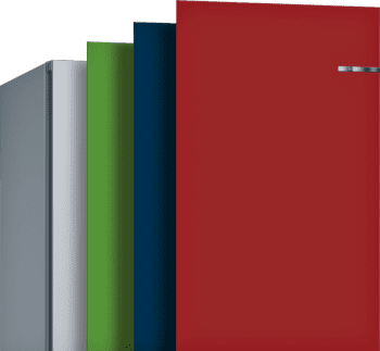 Frigorífico Combi VarioStyle Bosch KVN39IREA Rojo cereza, de 203 x 60 cm | Puertas personalizables | Clase E - 8