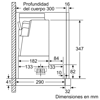 Campana Telescópica Bosch DFS067K51 Inoxidable, de 60 cm, con 5 niveles de extracción a 392 m³/h máx. | Motor EcoSilence Clase A | - 9