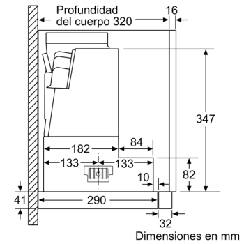 Campana Telescópica Bosch DFS067K51 Inoxidable, de 60 cm, con 5 niveles de extracción a 392 m³/h máx. | Motor EcoSilence Clase A | - 10