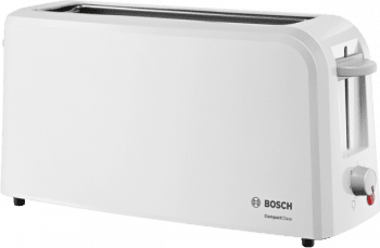 Tostador largo Bosch TAT3A001 | CompactClass | 1 rebanada | Blanco | Stock