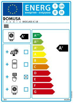 Domusa Bioclass IC 18 Caldera de Biomasa | 18kW Potencia | Disponible APP Wifi | Limpieza Automática | Clase A+ - 3