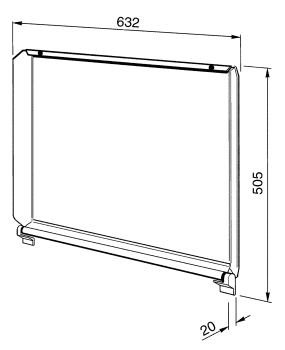 SMEG C70CX/1 Tapa Inoxidable para Encimeras SMEG de 70 cm - 2