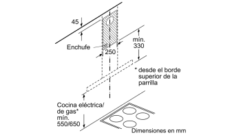 Campana Decorativa de Pared Box Balay 3BC096MX Inoxidable | 90cm | 619 m³/h | 70 dB (A) | Clase B - 8