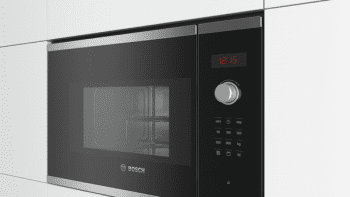 Microondas Bosch BEL523MS0 Integrable | Inox | 20L | 800 W | Grill | Recetas Gourmet | Serie 4 - 2