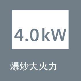 Quemador WOK de 4 kW