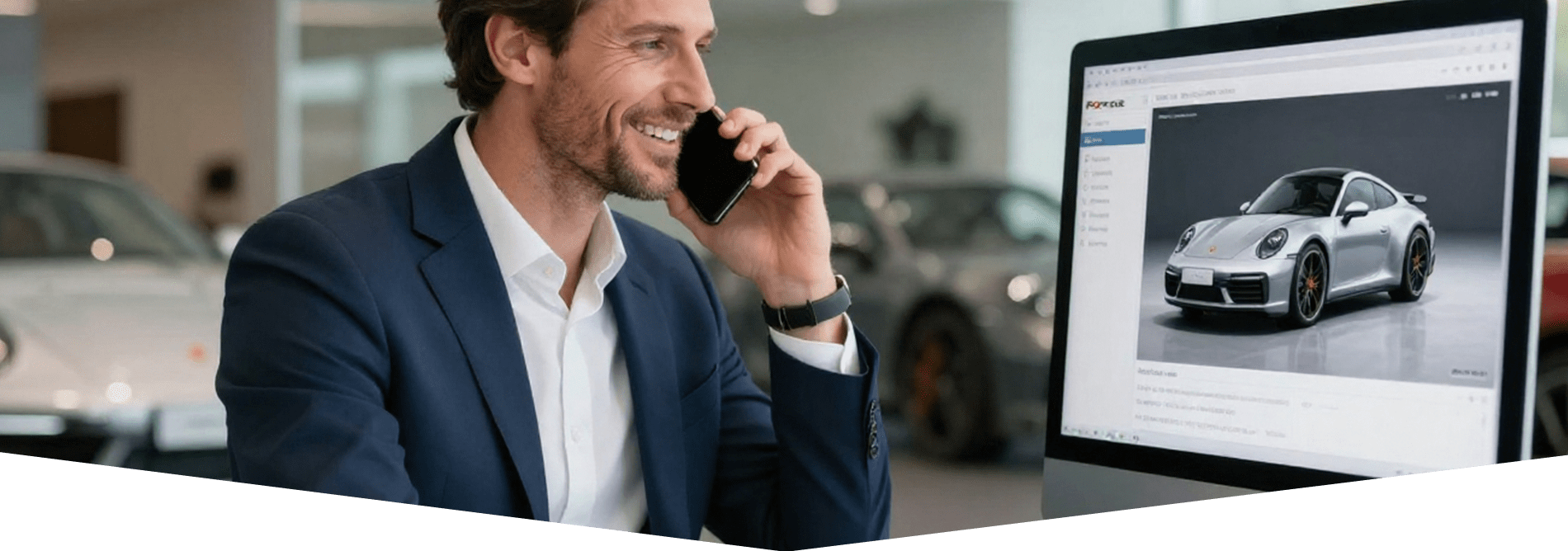 Directivo concesionario coches