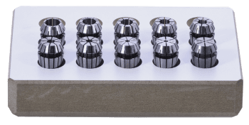 ER Collet Set DIN 6499-B in a wooden box and 1 mm increments Standard