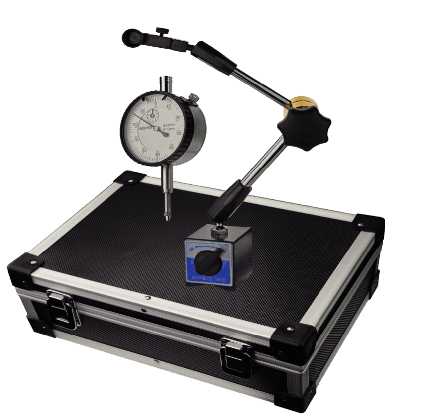 Rellotge comparador amb recorregut de 10 mm i suport magnètic