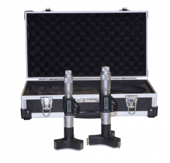 Set of micrometers in box with setting gauge extensions 20-50 mm