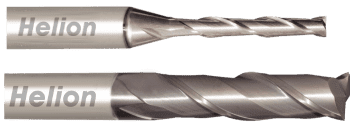 Solid Carbide Square End Mill Z2 Long 35° - 1