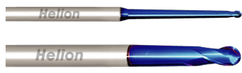 Fresa bola metal duro bola cuello cónico Z2 · 30° - 1