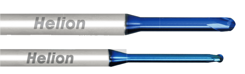 Solid Carbide Long Neck Ball Nose End Mill Z2 · 30° - 1