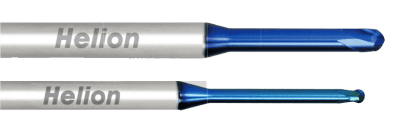 Solid Carbide Long Neck Ball Nose End Mill Z2 · 30°