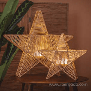 Estrella Decorativa Sisene Star 40 (40x40x12) - 1