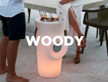 Botellero Woody Light (39x39x70) - 1