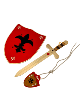 Set Medieval Rojo