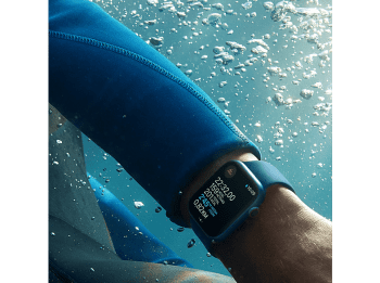 Apple Watch Series 7/ GPS/ 41 mm/ Caja de Aluminio en Azul/ Correa deportiva Azul Abismo - 3