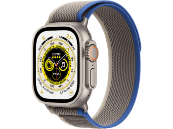 Apple Watch Ultra/ GPS/ Cellular/ 49mm/ Caja de Titanio/ Correa Loop Trail Azul/Gris S/M - 2