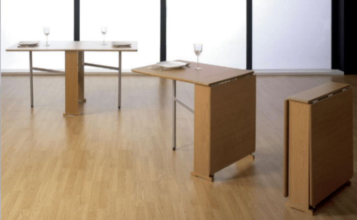 Mesa de cocina alas