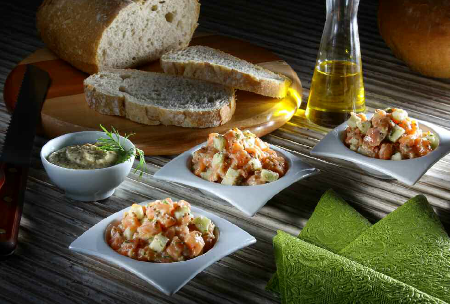Salmon with Mint and Basil | Hazienda La Rambla