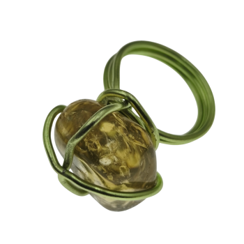 Anillo quarzo limón - 2