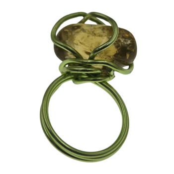 Anillo quarzo limón - 3