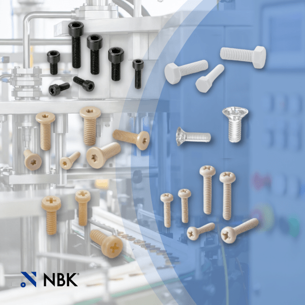 New NBK engineered plastic screw models: advanced solutions for demanding environments