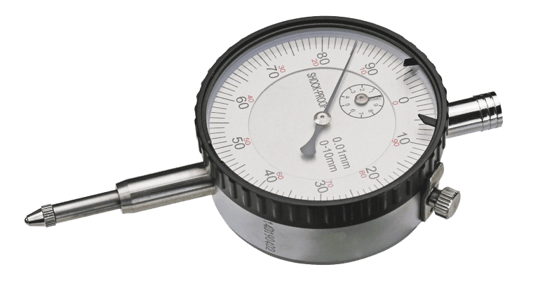 Reloj comparador con recorrido de 10mm x 0.01 mm - 
