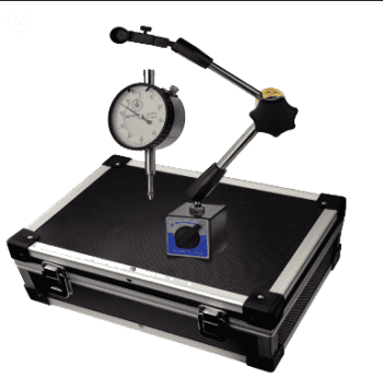 Reloj comparador con recorrido de 10mm y soporte magnético