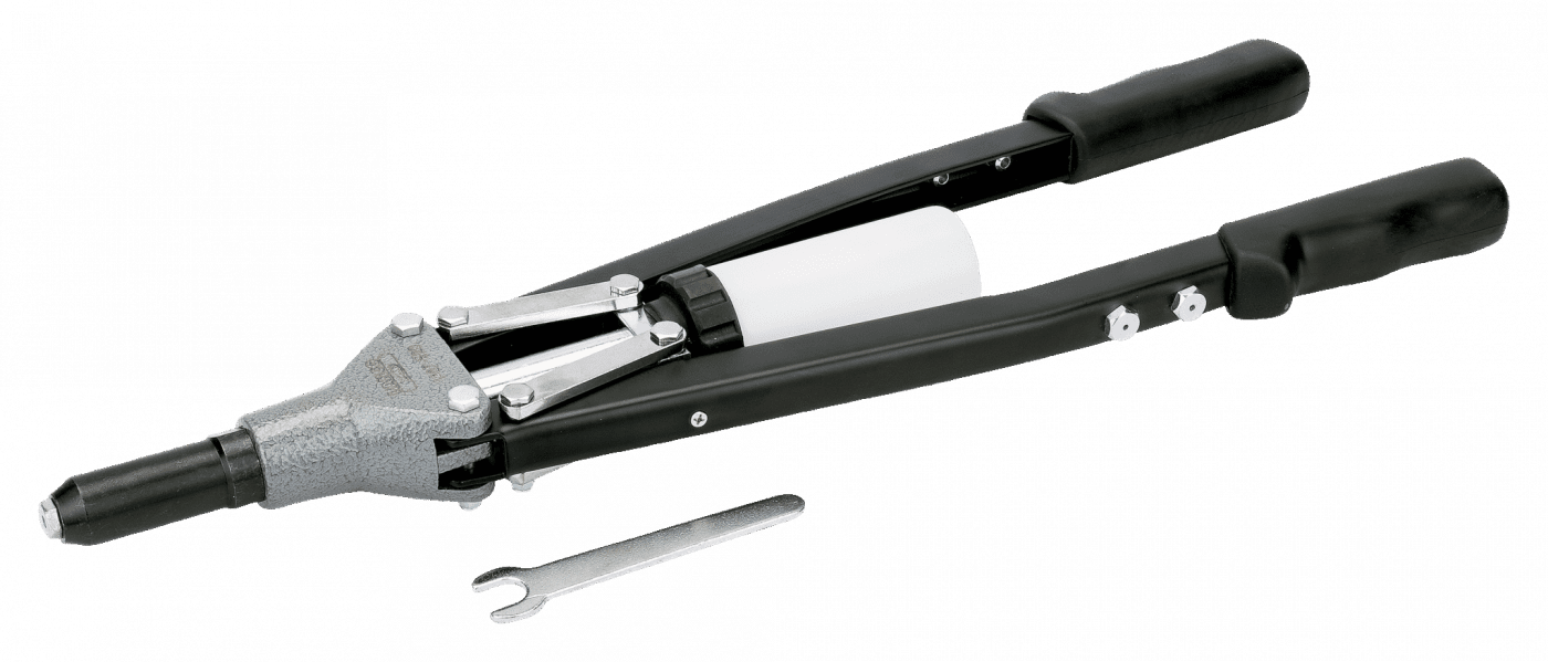Remacha brazo largo 3-6,4 mm. -