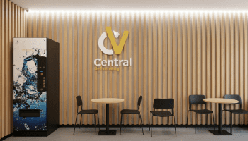 MAQUINA VENDING DE BEBIDAS FRÍAS AZKOYEN OFFICE 4 CON MONEDERO DE CAMBIO PAYTEC NUEVO